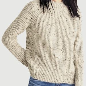NEW Madewell Donegal Northfield Mockneck Sweater